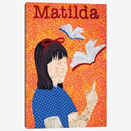 Matilda Canvas Print #PFP39} by Pop Fabric Posters by Ali Scher Canvas Art