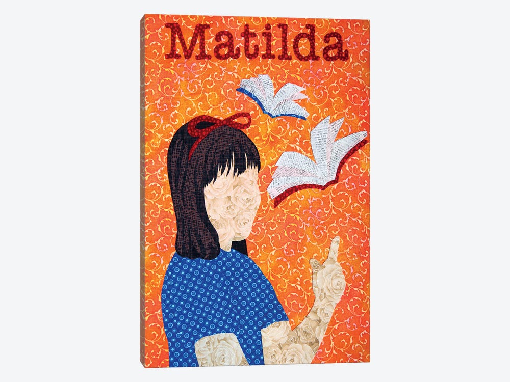 Matilda by Pop Fabric Posters by Ali Scher 1-piece Canvas Art Print