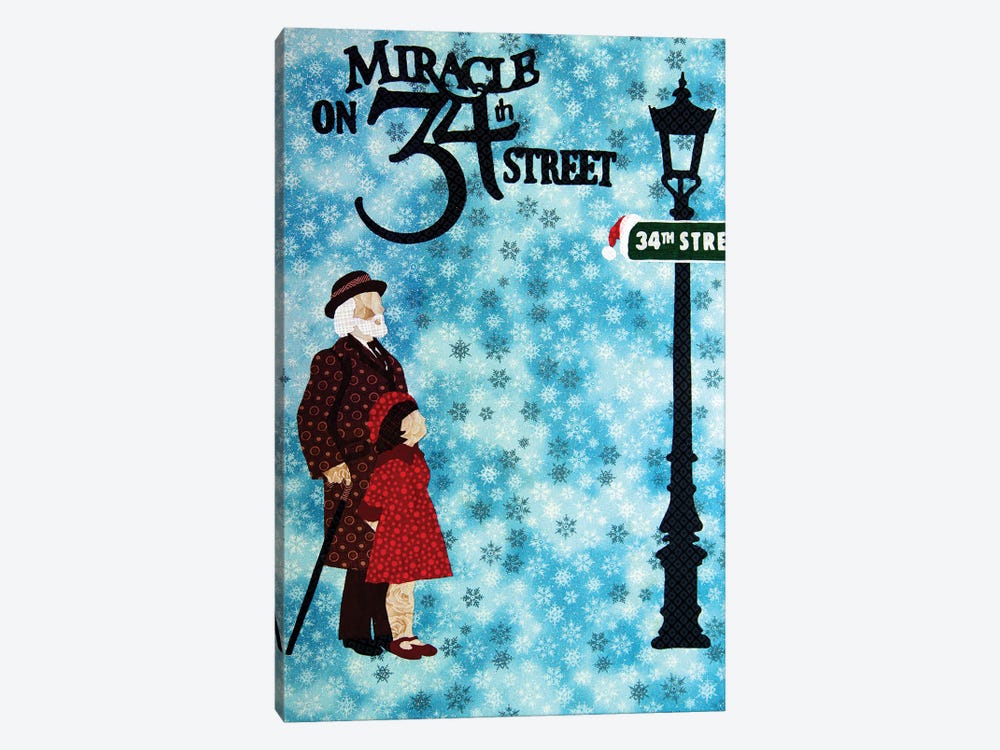 Miracle On 34th Street by Pop Fabric Posters by Ali Scher 1-piece Art Print