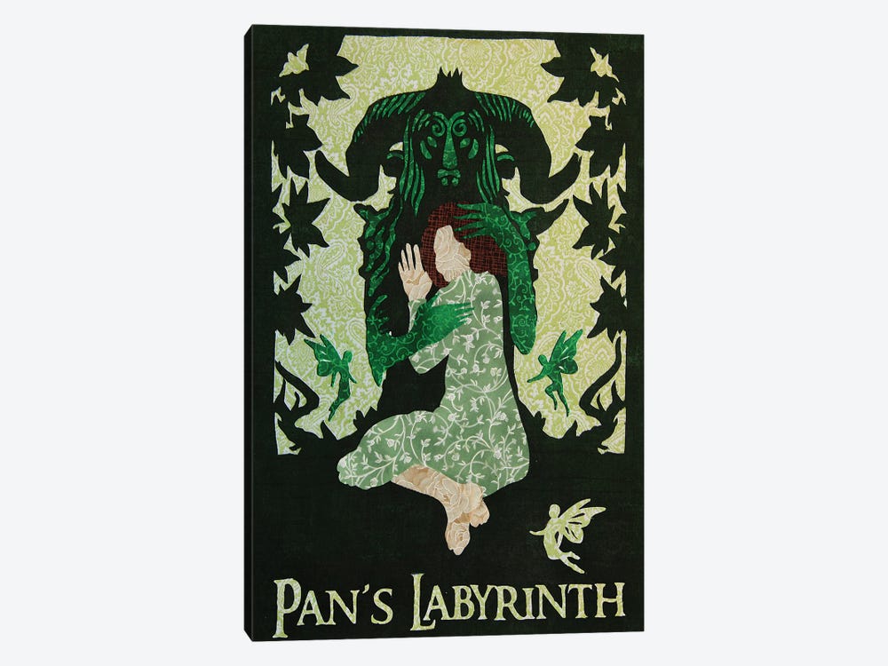 Pan's Labyrinth by Pop Fabric Posters by Ali Scher 1-piece Canvas Art