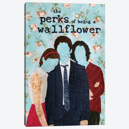 Perks Of Being A Wallflower Canvas Print #PFP44} by Pop Fabric Posters by Ali Scher Canvas Art