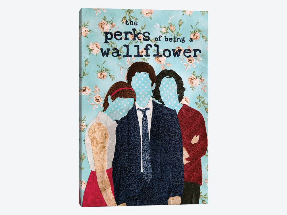 Perks Of Being A Wallflower by Pop Fabric Posters by Ali Scher 1-piece Canvas Print