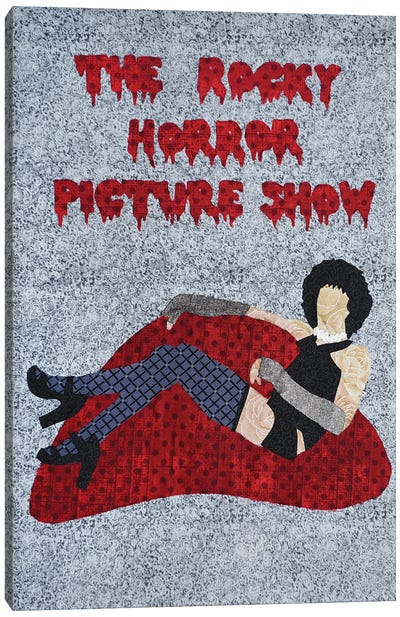 Rocky Horror Canvas Art Print - Pop Fabric Posters by Ali Scher