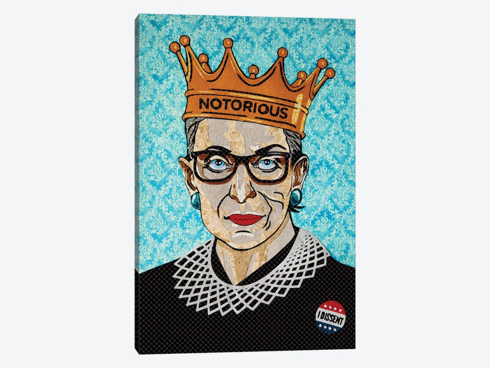 Rbg by Pop Fabric Posters by Ali Scher 1-piece Canvas Artwork