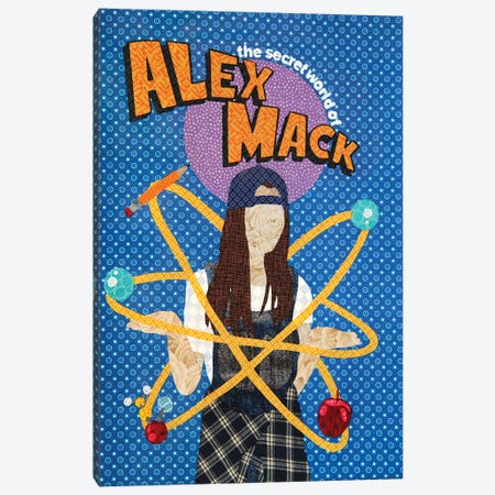Alex Mack Canvas Print #PFP49} by Pop Fabric Posters by Ali Scher Canvas Art Print