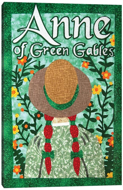 Anne Of Green Gables Canvas Art Print - Pop Fabric Posters by Ali Scher