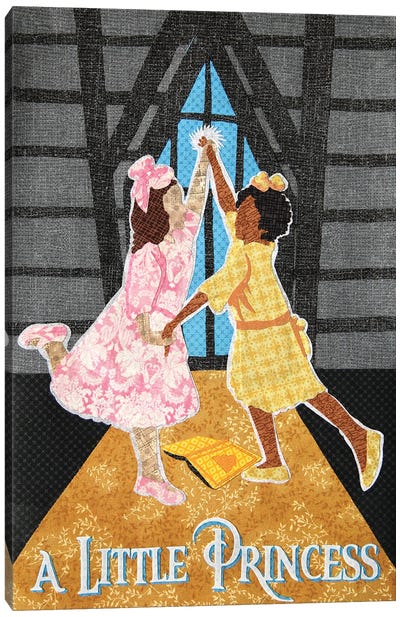 A Little Princess Canvas Art Print - Pop Fabric Posters by Ali Scher