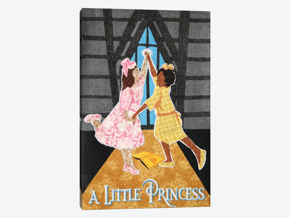 A Little Princess by Pop Fabric Posters by Ali Scher 1-piece Canvas Wall Art