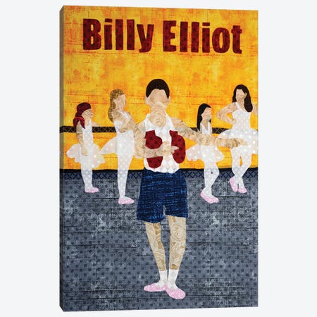 Billy Elliot Canvas Print #PFP52} by Pop Fabric Posters by Ali Scher Canvas Artwork