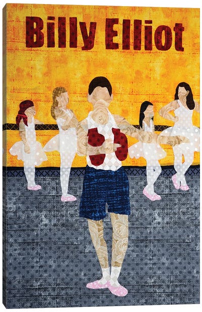 Billy Elliot Canvas Art Print - Pop Fabric Posters by Ali Scher