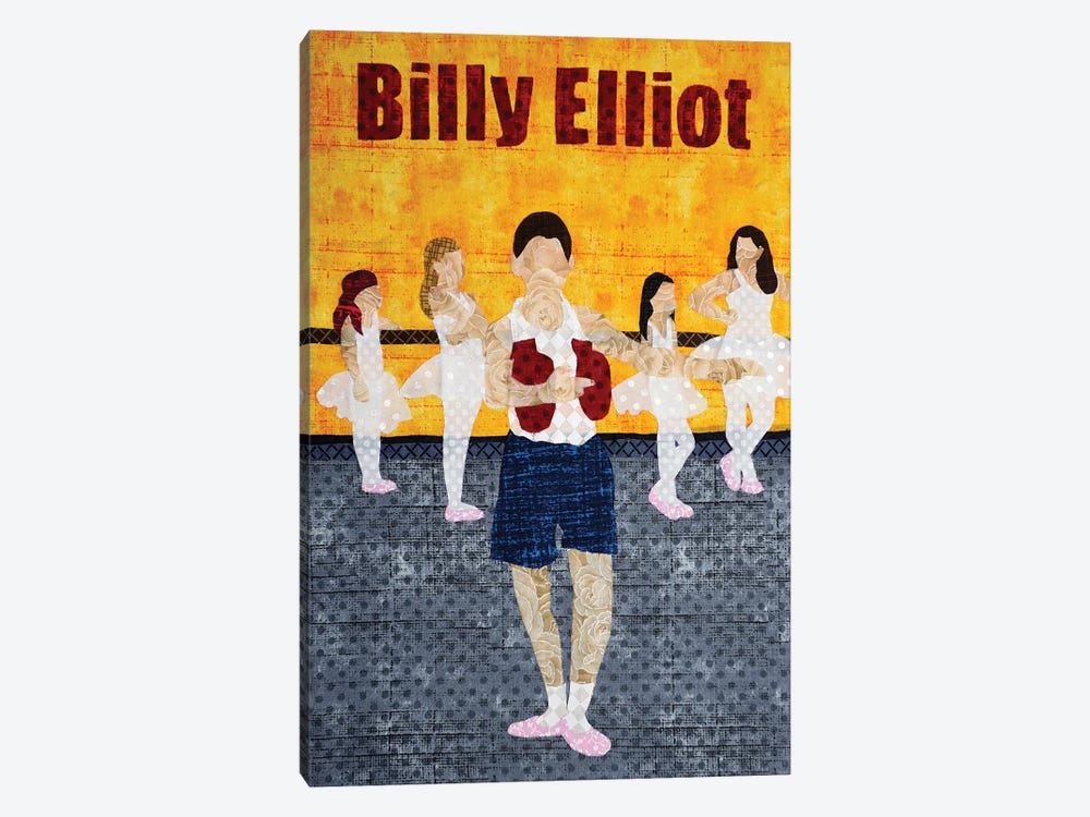 Billy Elliot by Pop Fabric Posters by Ali Scher 1-piece Canvas Art