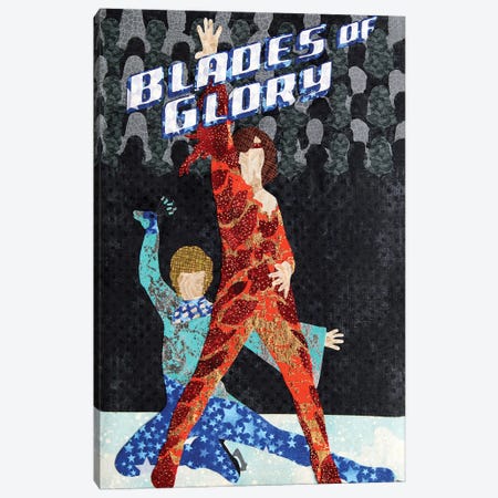 Blades Of Glory Canvas Print #PFP56} by Pop Fabric Posters by Ali Scher Art Print