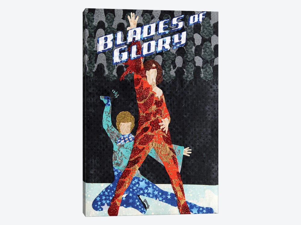 Blades Of Glory by Pop Fabric Posters by Ali Scher 1-piece Canvas Art