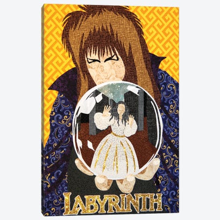 Labyrinth Canvas Print #PFP63} by Pop Fabric Posters by Ali Scher Art Print