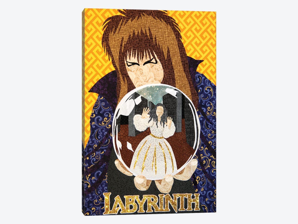 Labyrinth by Pop Fabric Posters by Ali Scher 1-piece Canvas Artwork
