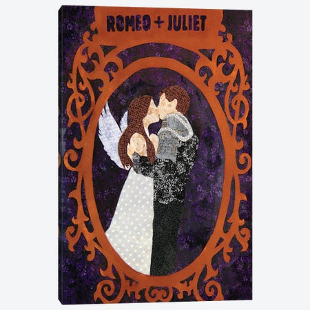 Romeo And Juliet Canvas Print #PFP67} by Pop Fabric Posters by Ali Scher Canvas Wall Art