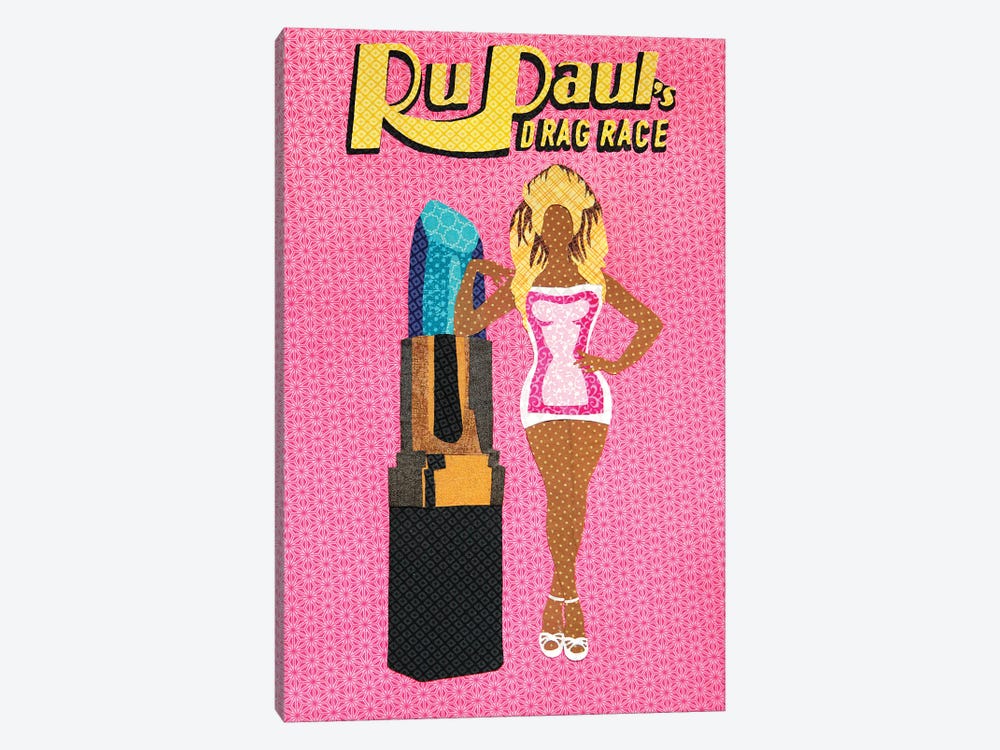 Rupaul by Pop Fabric Posters by Ali Scher 1-piece Canvas Print