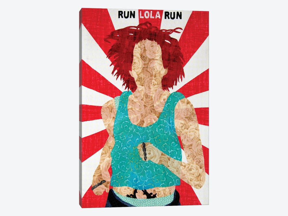 Run Lola Run by Pop Fabric Posters by Ali Scher 1-piece Art Print
