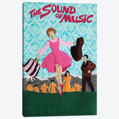 The Sound Of Music Canvas Print #PFP73} by Pop Fabric Posters by Ali Scher Canvas Art