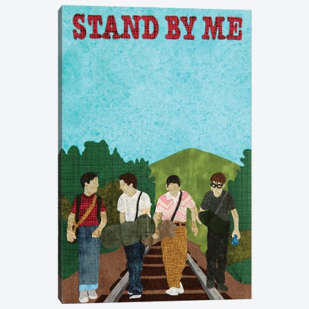 Stand By Me Canvas Print #PFP74} by Pop Fabric Posters by Ali Scher Canvas Print