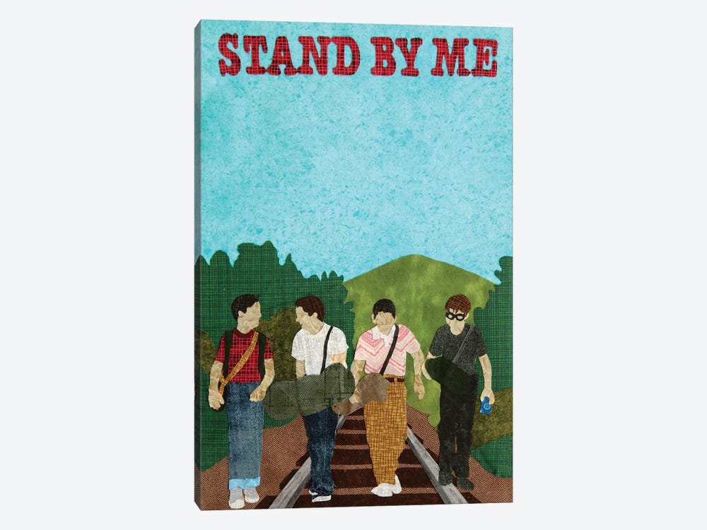 Stand By Me by Pop Fabric Posters by Ali Scher 1-piece Canvas Art