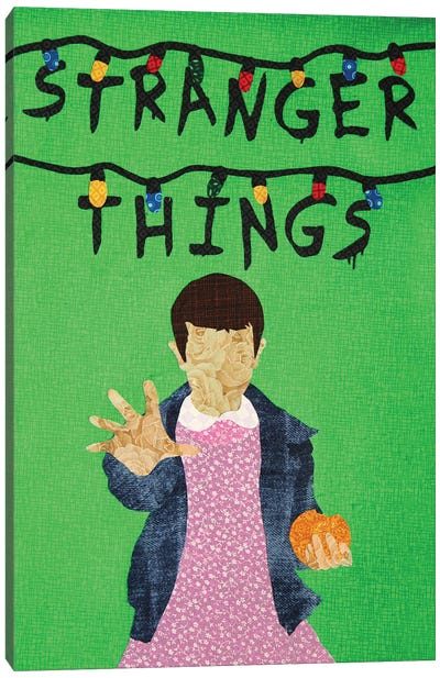 Eleven Canvas Art Print - Stranger Things