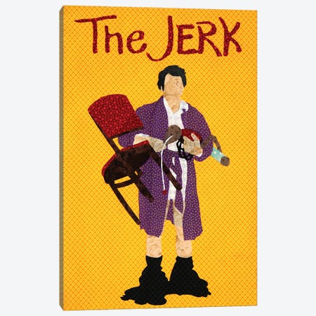 The Jerk Canvas Print #PFP79} by Pop Fabric Posters by Ali Scher Canvas Wall Art
