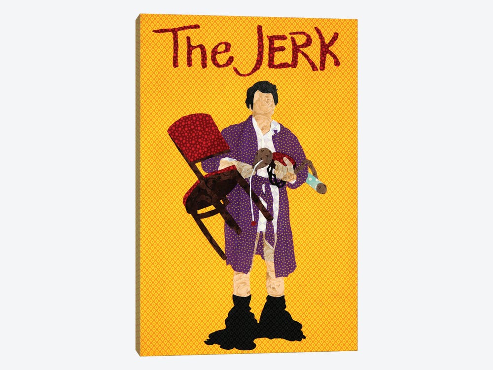 The Jerk by Pop Fabric Posters by Ali Scher 1-piece Canvas Print