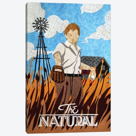 The Natural Canvas Print #PFP80} by Pop Fabric Posters by Ali Scher Art Print