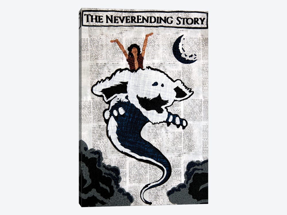 The Neverending Story by Pop Fabric Posters by Ali Scher 1-piece Canvas Artwork