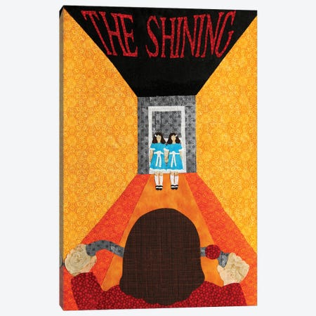 The Shining Canvas Print #PFP83} by Pop Fabric Posters by Ali Scher Art Print