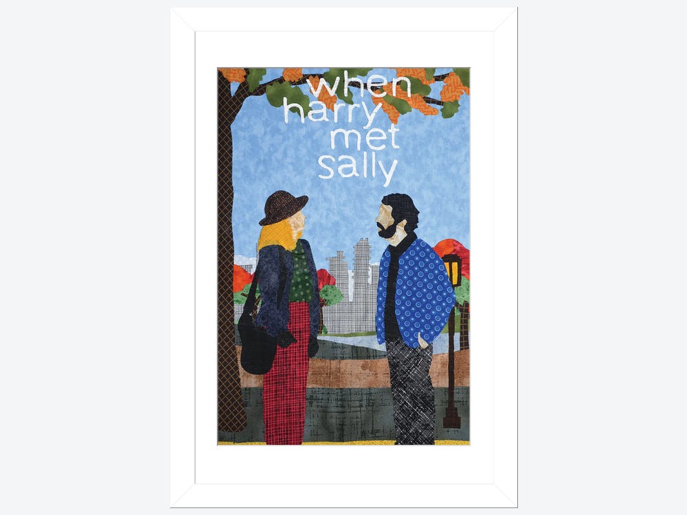 When Harry Met Sally Art - Art Print