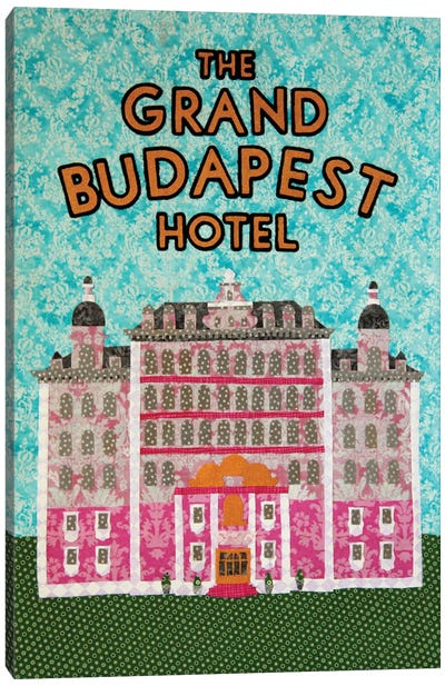 Grand Budapest Hotel Canvas Art Print - The Grand Budapest Hotel