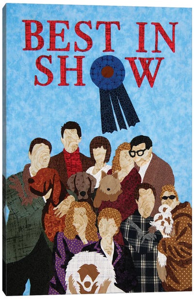 Best In Show Canvas Art Print - Pop Fabric Posters by Ali Scher