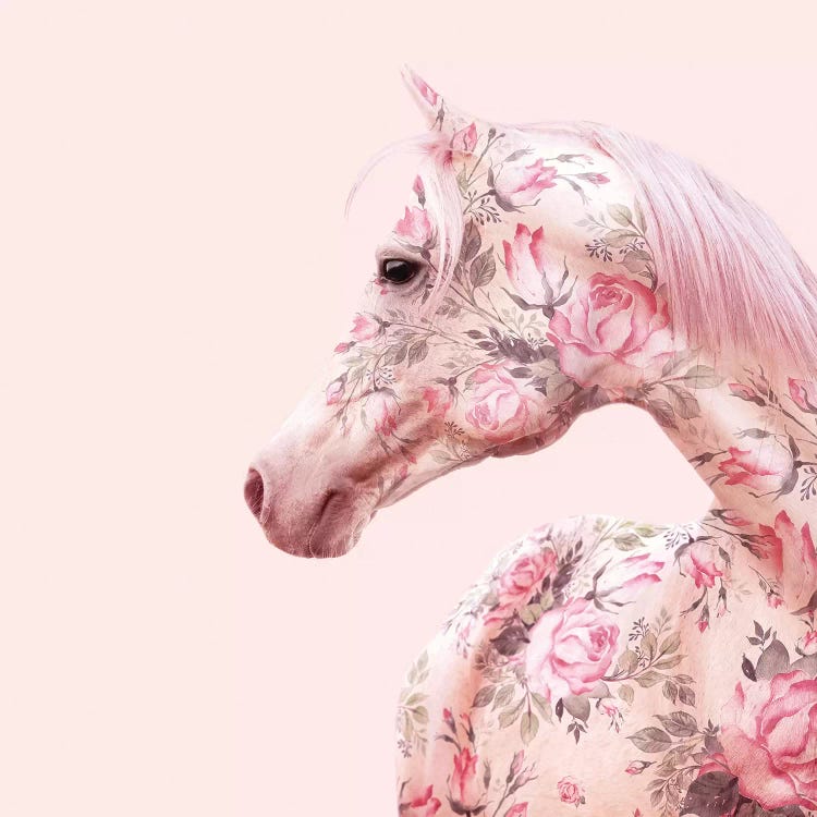 Floral Horse