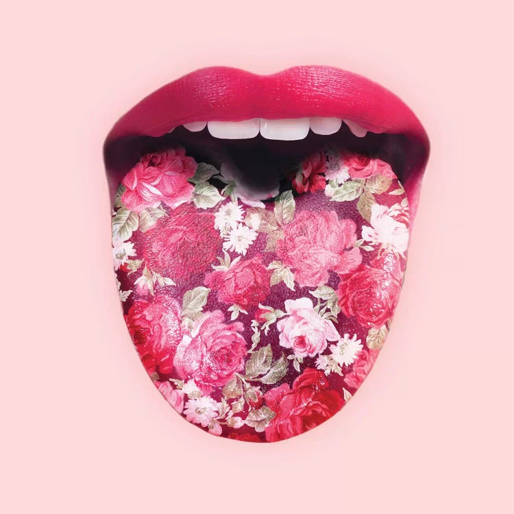 Floral Tongue by Paul Fuentes wall art