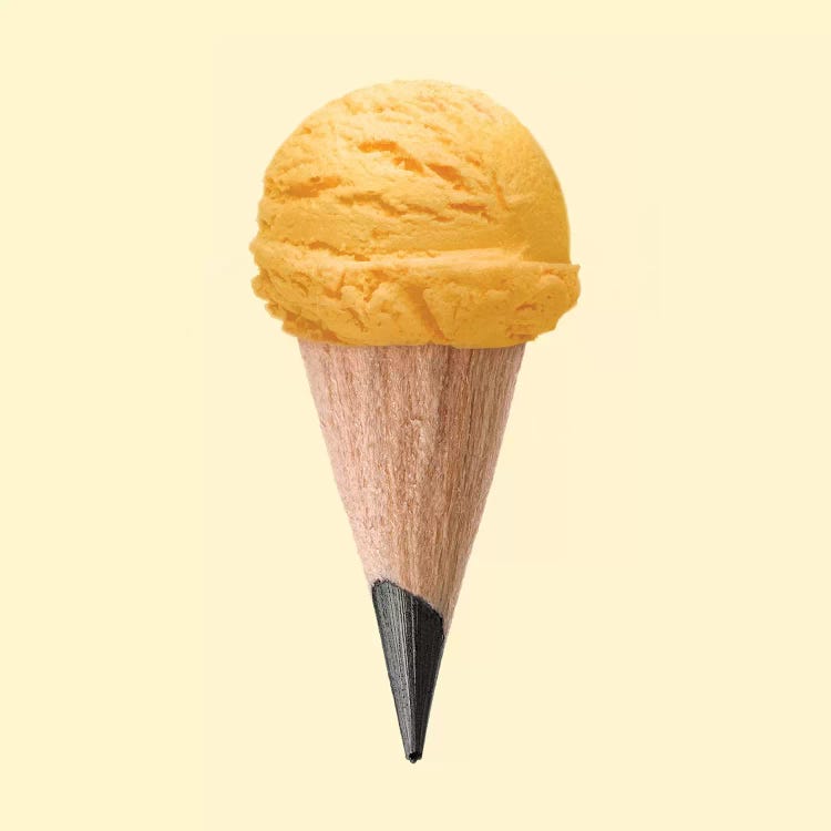 Ice Cream Pencil