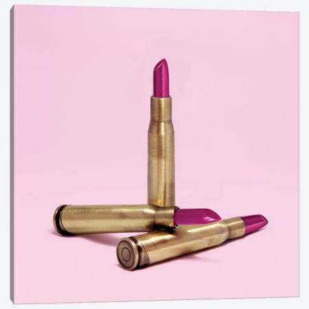 Lipstick Bullet Canvas Print #PFU27} by Paul Fuentes Canvas Print