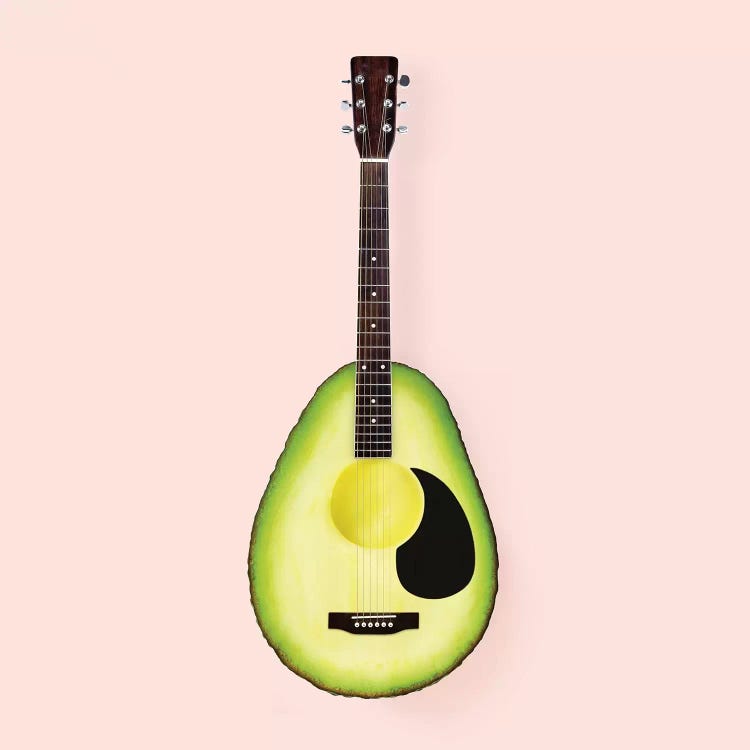 Avocado Guitar