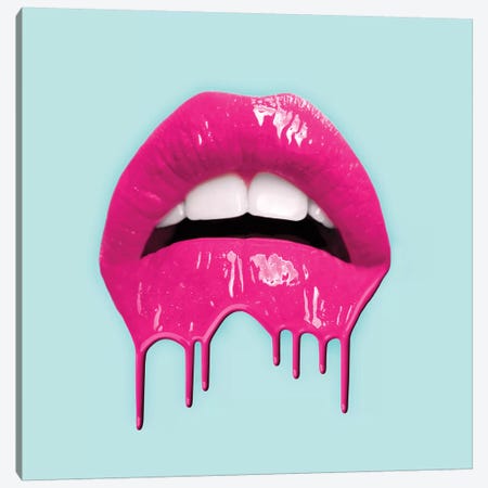 Melting Kiss Canvas Print #PFU30} by Paul Fuentes Canvas Art Print