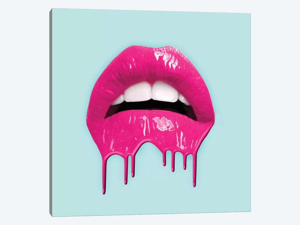 Melting Kiss by Paul Fuentes 1-piece Canvas Art