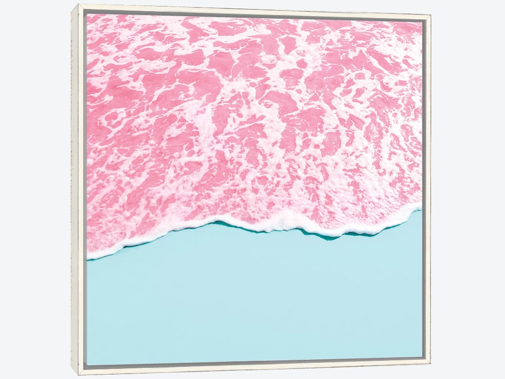 Pink Paint Splash – idyllic canvas print – Photowall