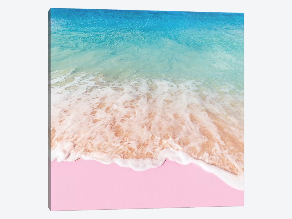 Pink Sea by Paul Fuentes 1-piece Canvas Print