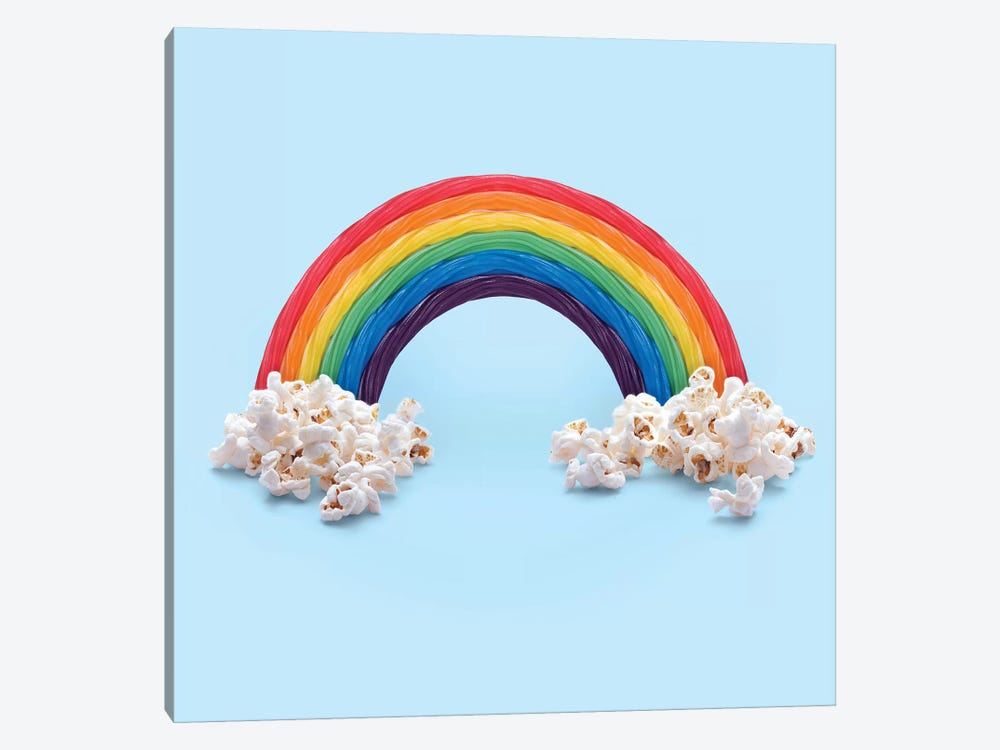 Rainbow Candy by Paul Fuentes 1-piece Canvas Artwork