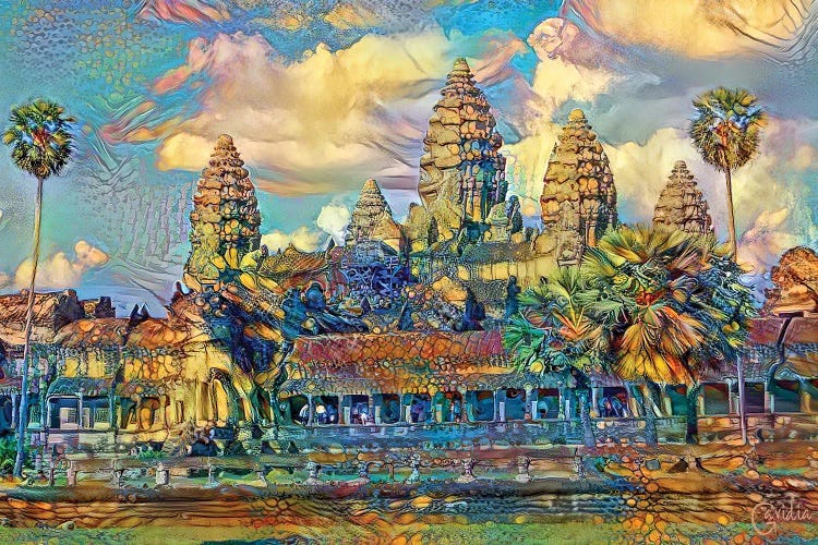 Cambodia Angkor Wat by Pedro Gavidia wall art