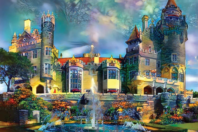Canada Ontario Toronto Casa Loma by Pedro Gavidia wall art