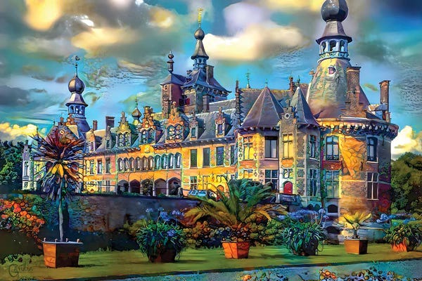 Castles & Palaces: Deinze Belgium Ooidonk Castle by Pedro Gavidia