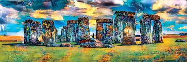 Stonehenge: England Wiltshire Stonehenge by Pedro Gavidia