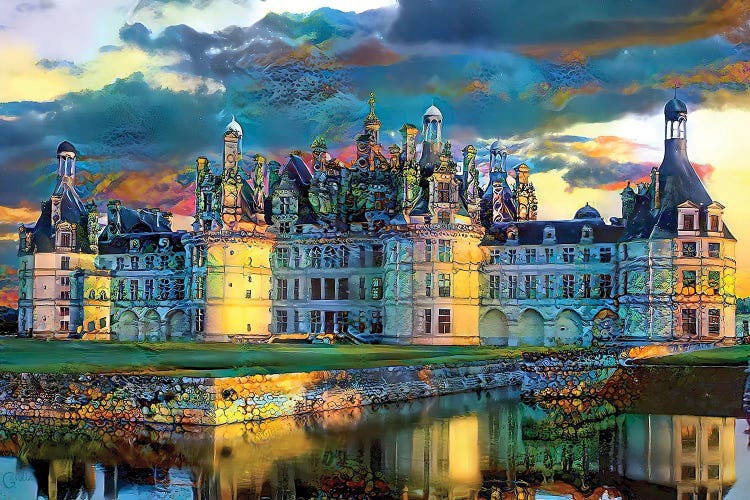 France Loire Valley Chateau de Chambord by Pedro Gavidia wall art