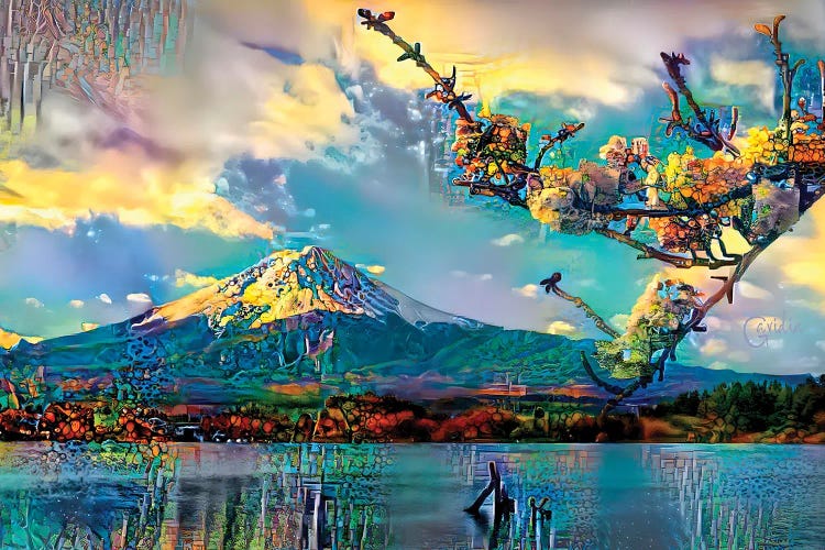 Japan Mount Fuji by Pedro Gavidia wall art